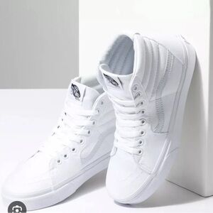 Vans Women's White High-Top Sneakers